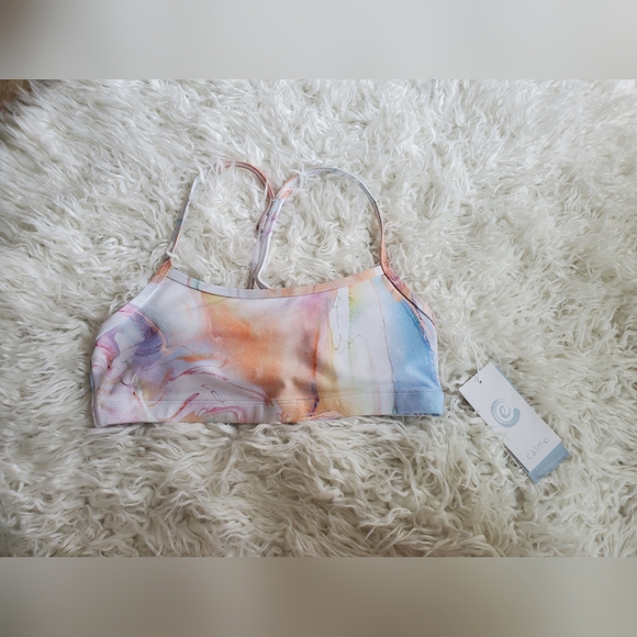 Johnny Was Other - Calme by Johnny Was Endurance Crossback Sports Bra marble nwt